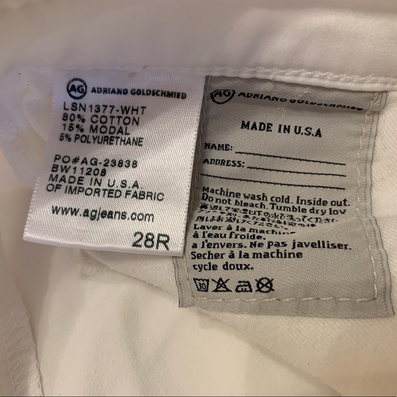 🌟Host Pick🌟 AG Adriano Goldschmied (Stevie Ankle Slim) Size 28R - Picture 8 of 11